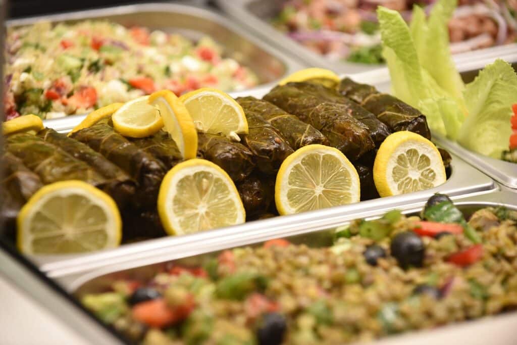 stuffed grape leaves